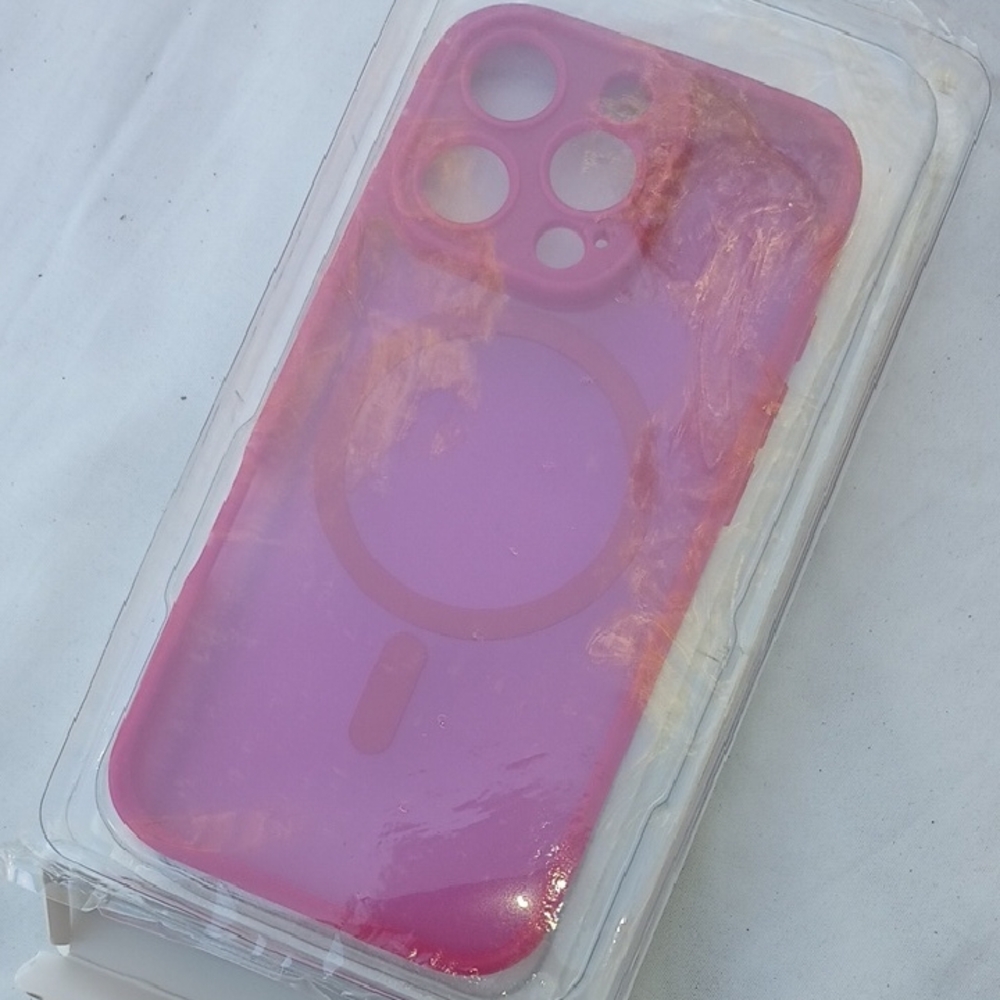 Pink Silicone Phone Case